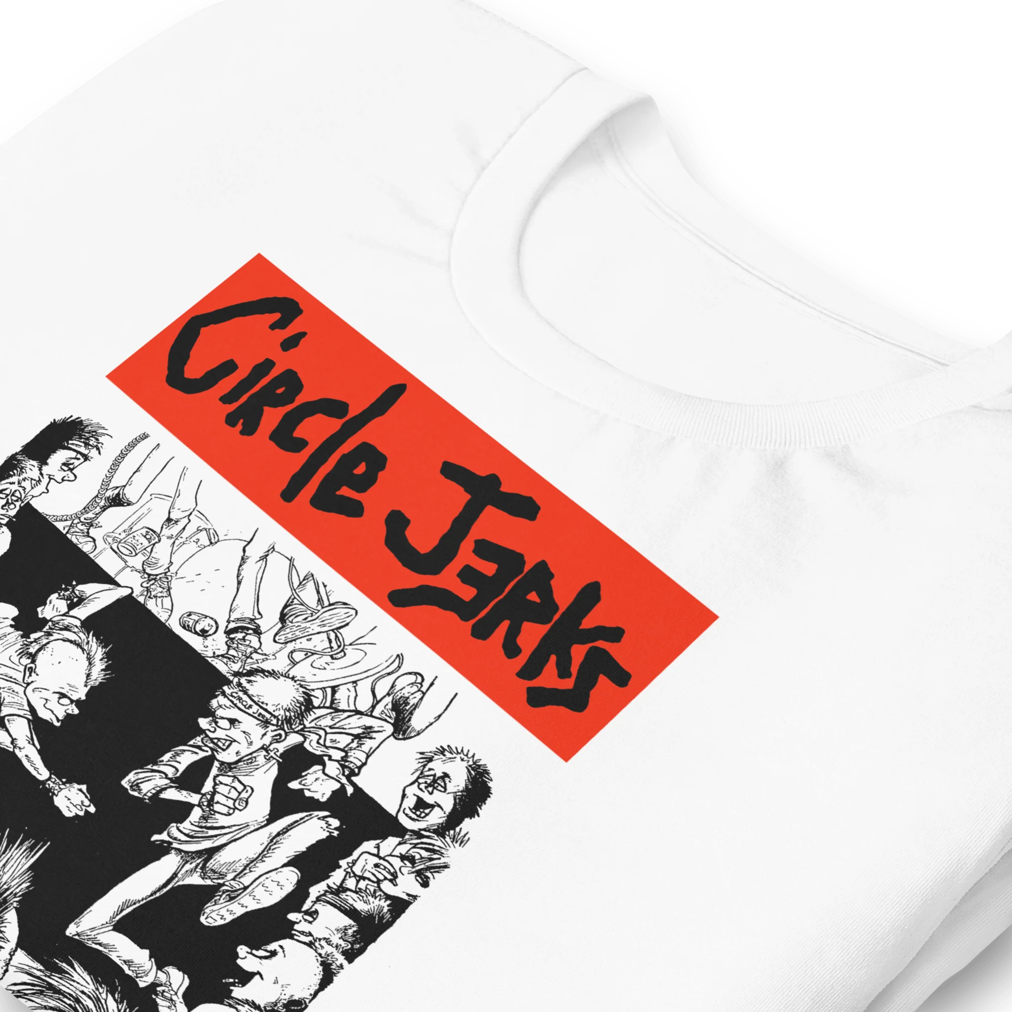 Circle Jerks - 1985 American Tour Vintage T-Shirt - Image 3