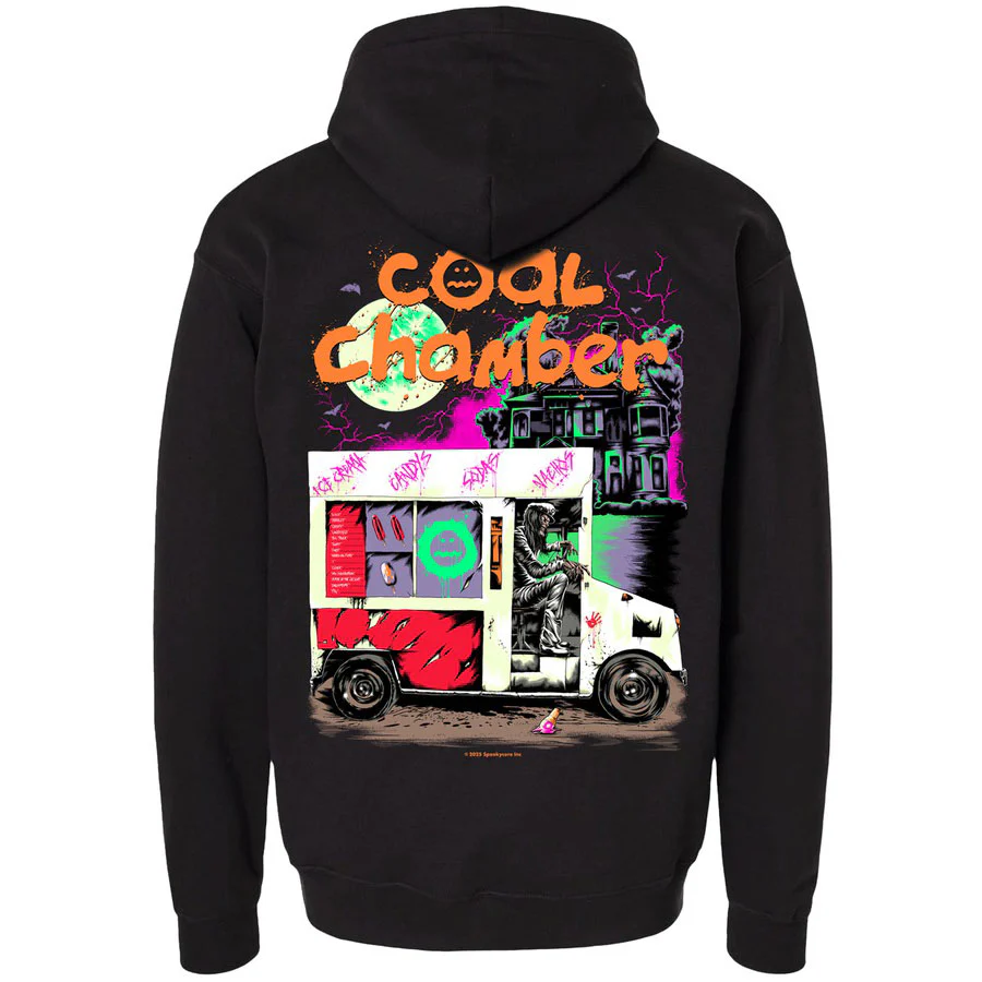 Coal Chamber by Josh Beamish (Rockabilia Exclusive) Hooded Sweatshirt - Image 2