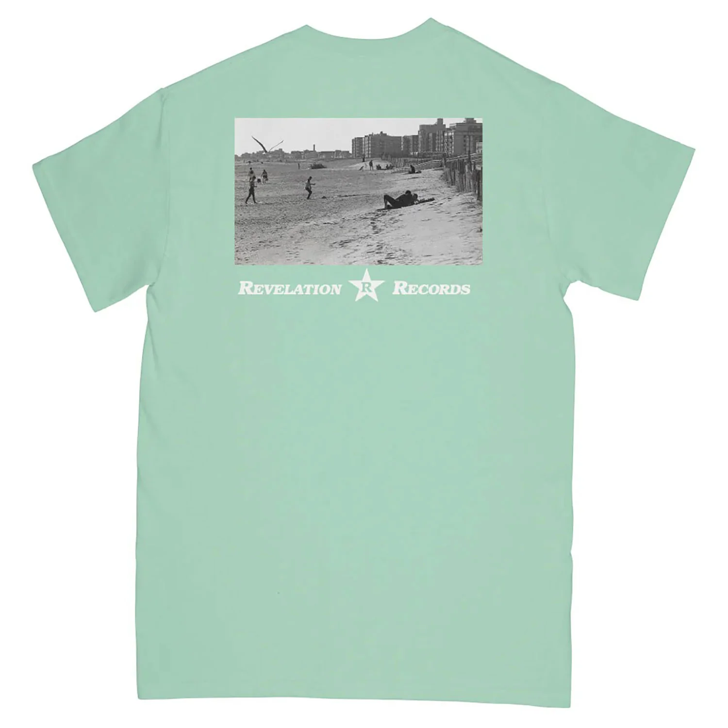 Freedom Beach (Mint Green) T-shirt - Image 2