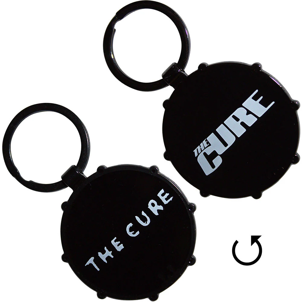 Logos Drum Metal Key Chain