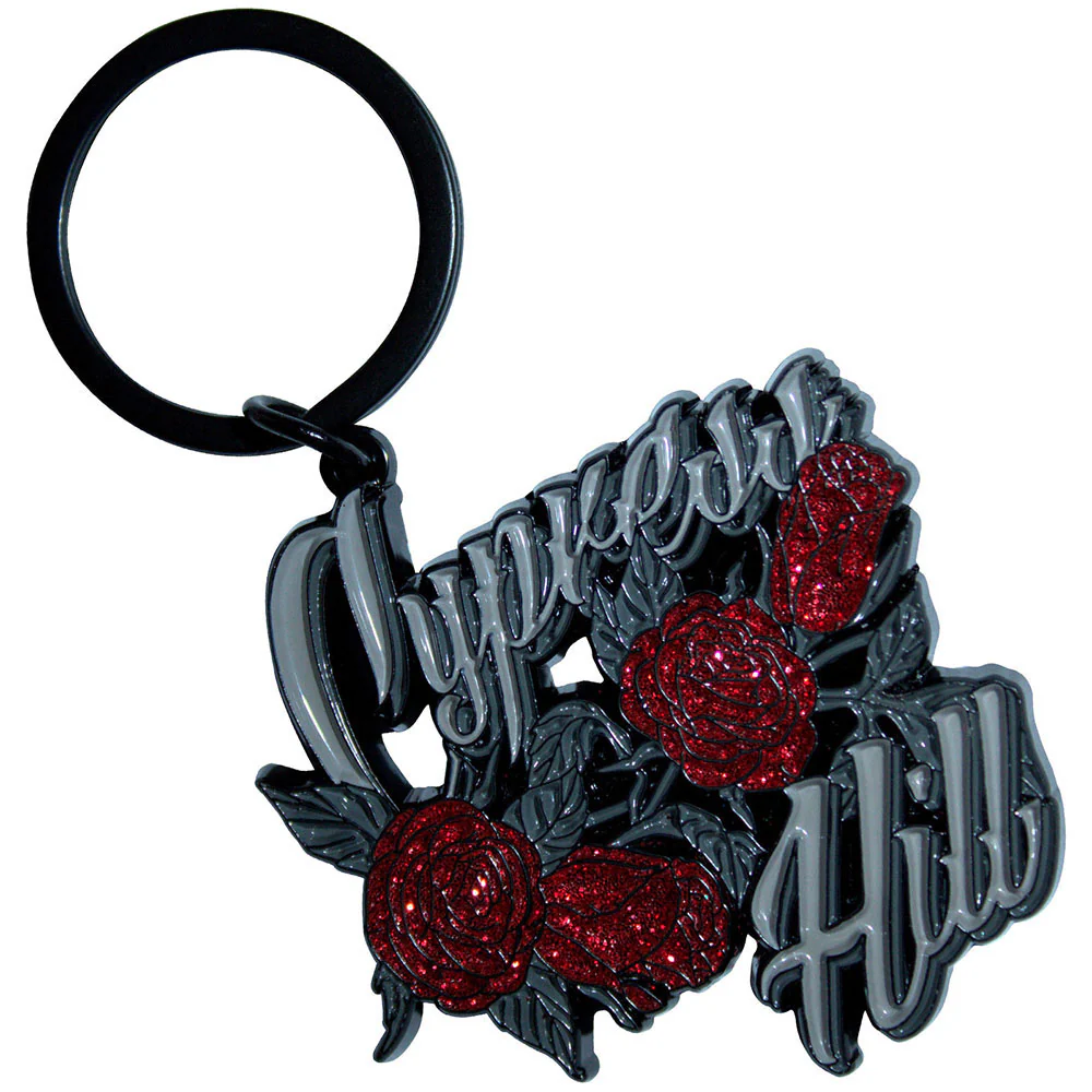 Roses Logo Metal Key Chain