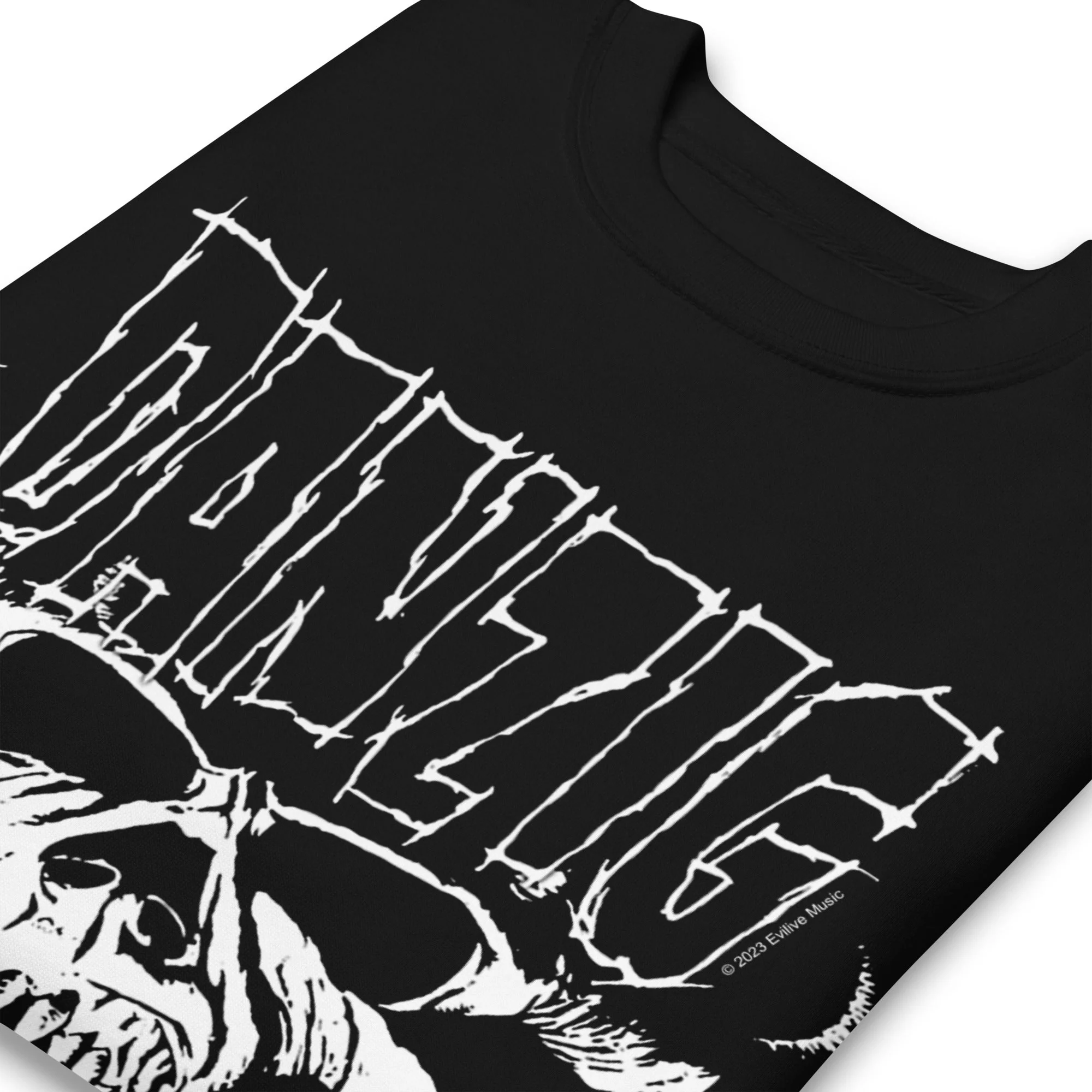 Danzig - Logo Skull Jumbo Print Sweatshirt - Image 3
