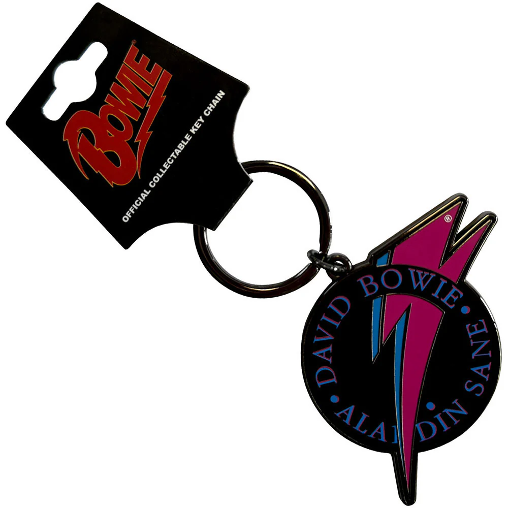 Aladdin Sane Metal Key Chain