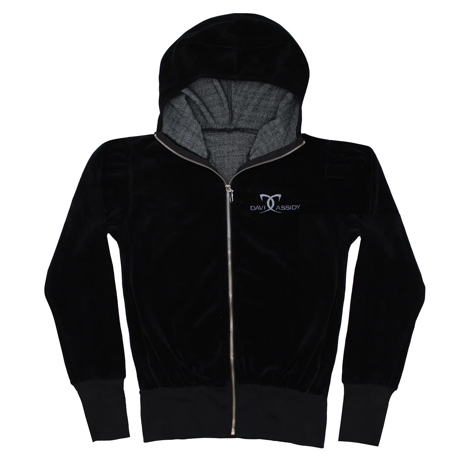 Embroidered DC Pocket Logo Fleece Hoodie Girls Jr Hooded Sweatshirt