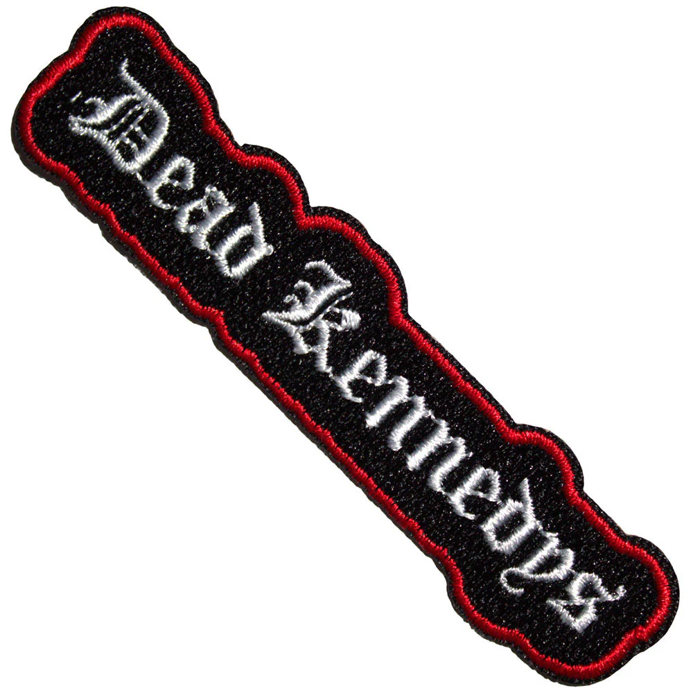 Text Logo Cut-out Woven Patch