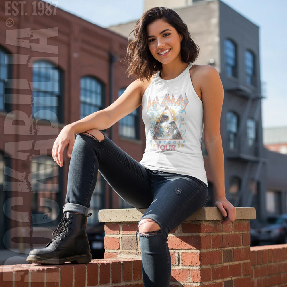 Def Leppard Hysteria 88 Womens Tank - Image 2