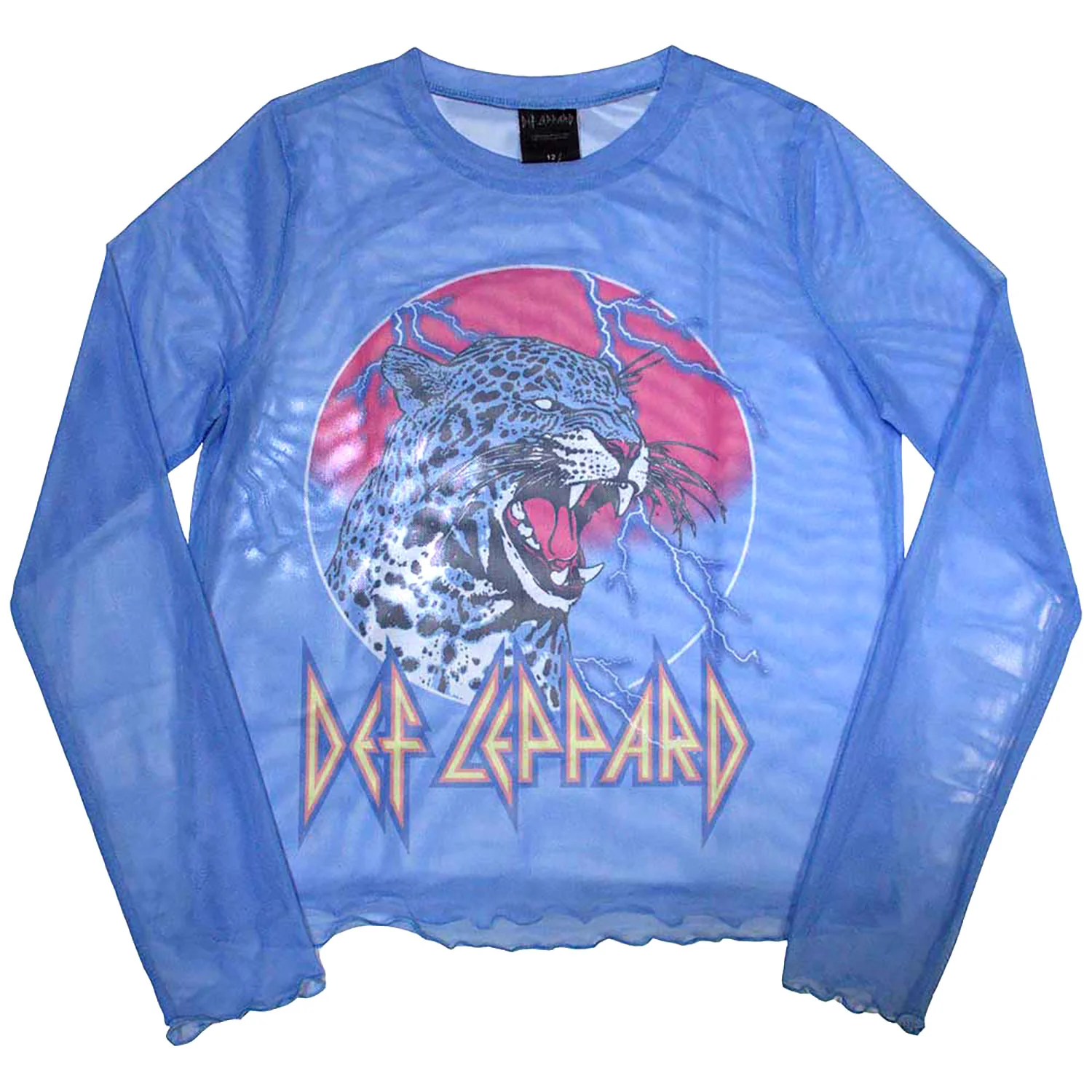 Lightning Leopard Girls Jr Long Sleeve