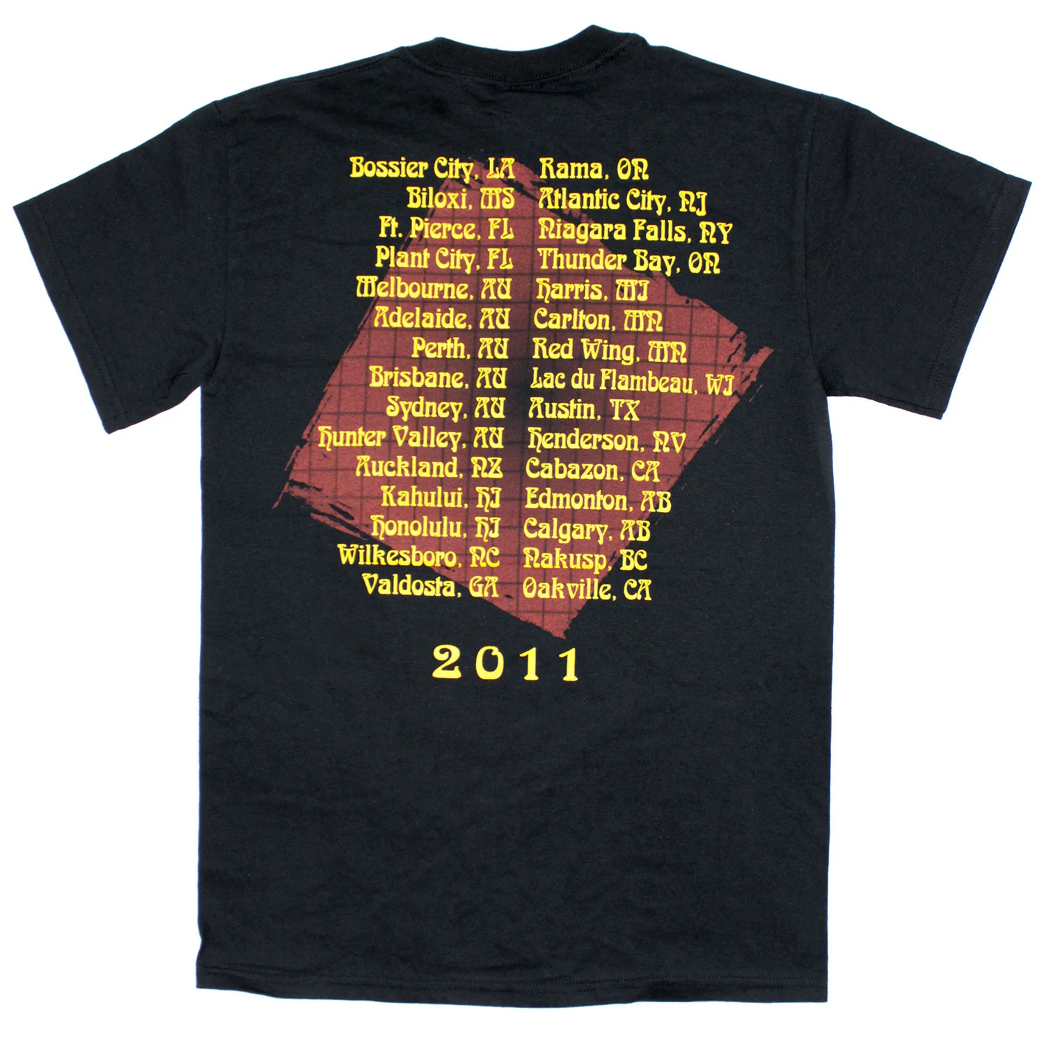 World Gone Crazy 2011 Tour Tee T-shirt - Image 2