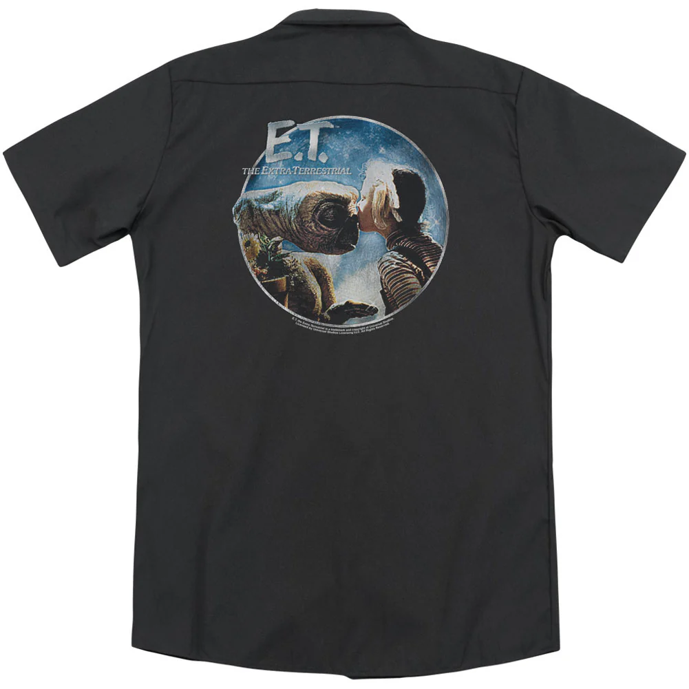 Gertie Kisses (Back Print) Workshirt - Image 2