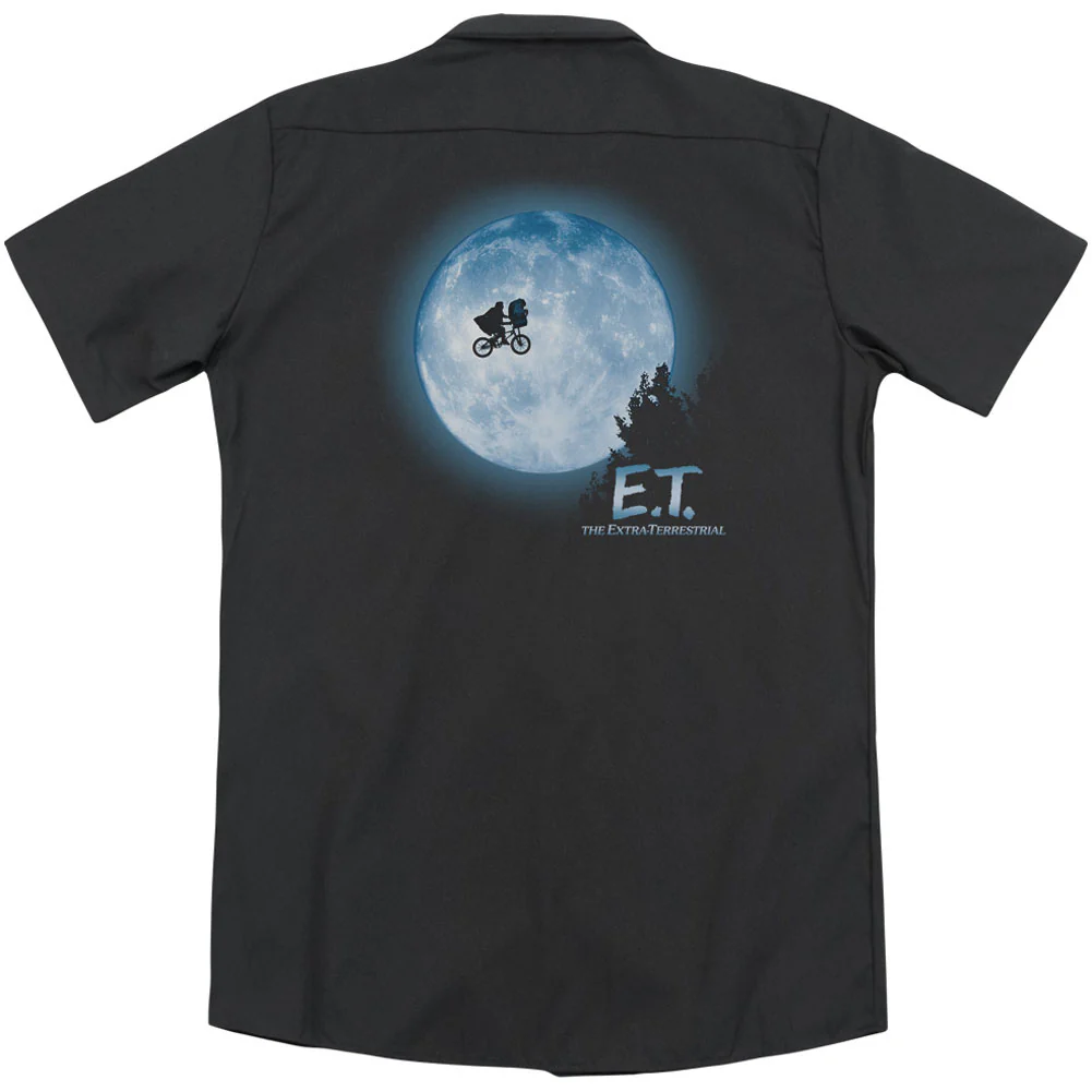 Moon Scene (Back Print) Workshirt - Image 2