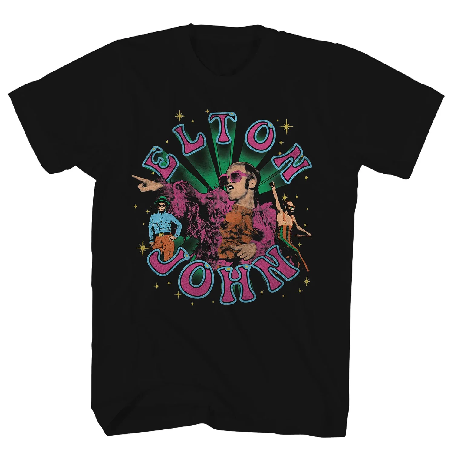 Vintage Photos & Stars Logo T-shirt