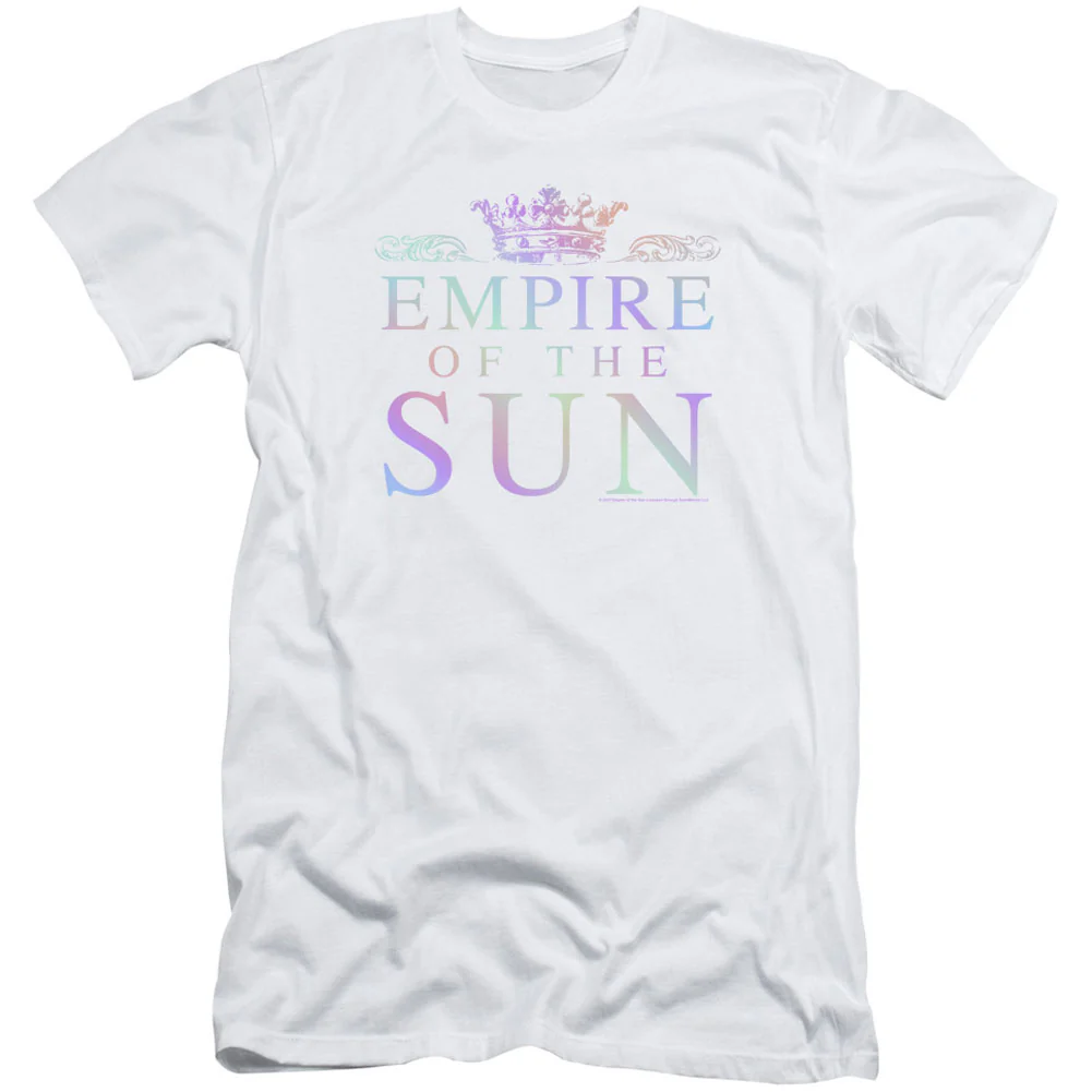 Rainbow Logo Adult Slim Fit Slim Fit T-shirt