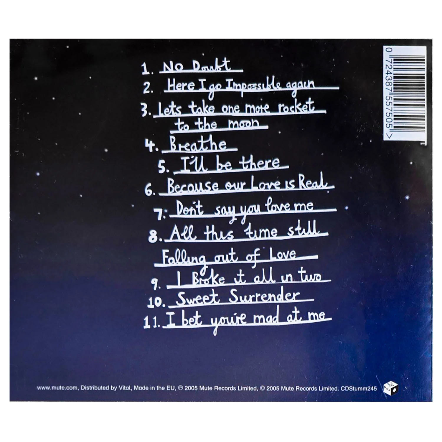 Nightbird CD - Image 2
