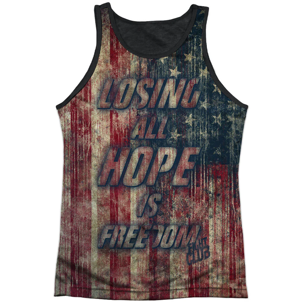 Losing Hope Black Back Mens Tank