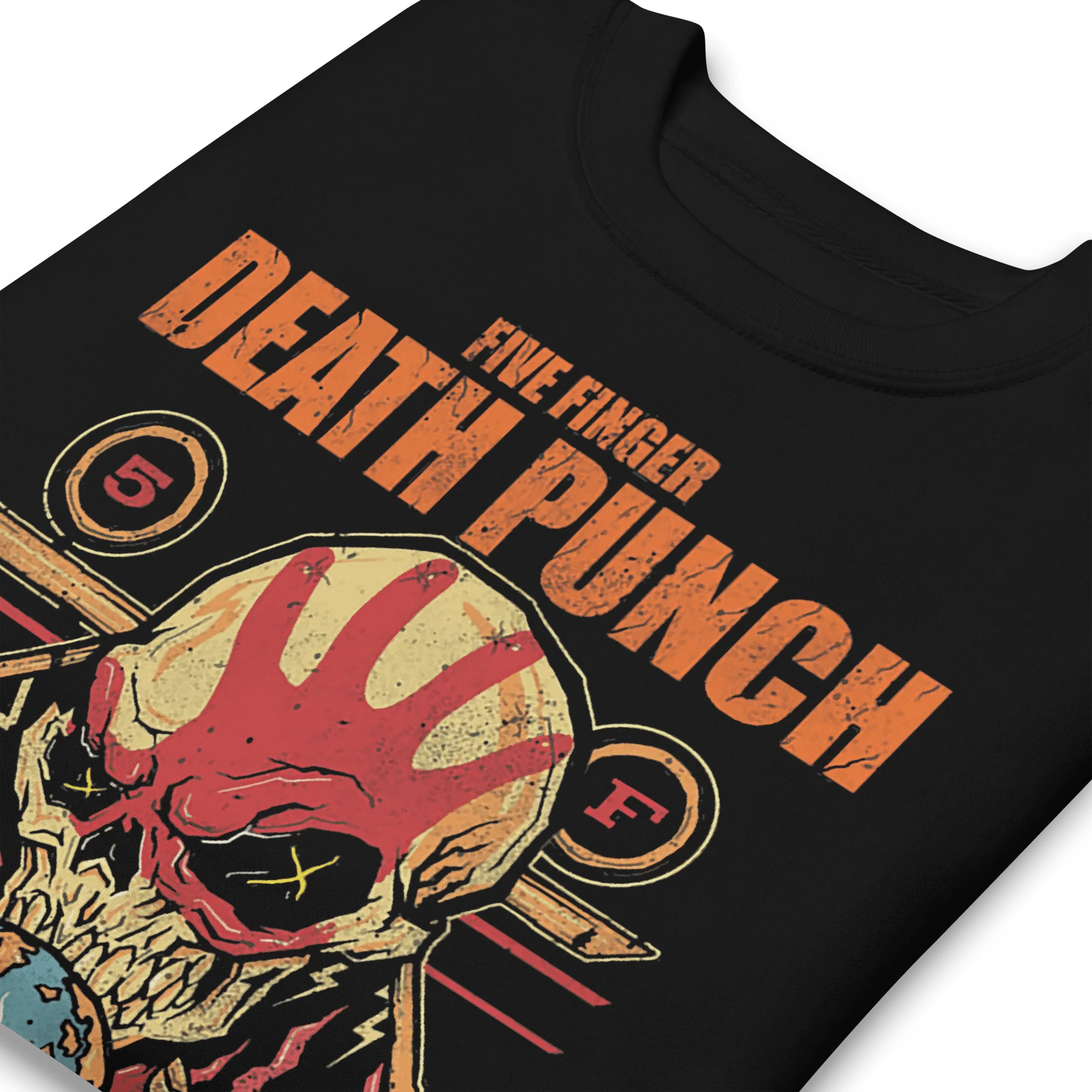 Five Finger Death Punch - Hand Skull Logo Sweatshirt - Image 2