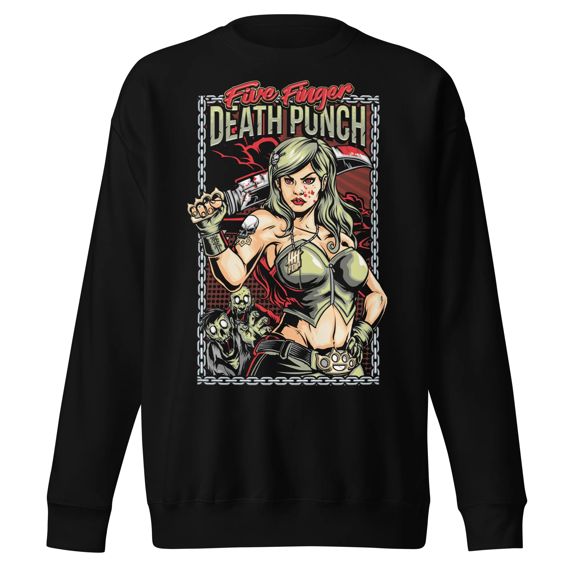 Five Finger Death Punch - Machete Sweatshirt - Image 2