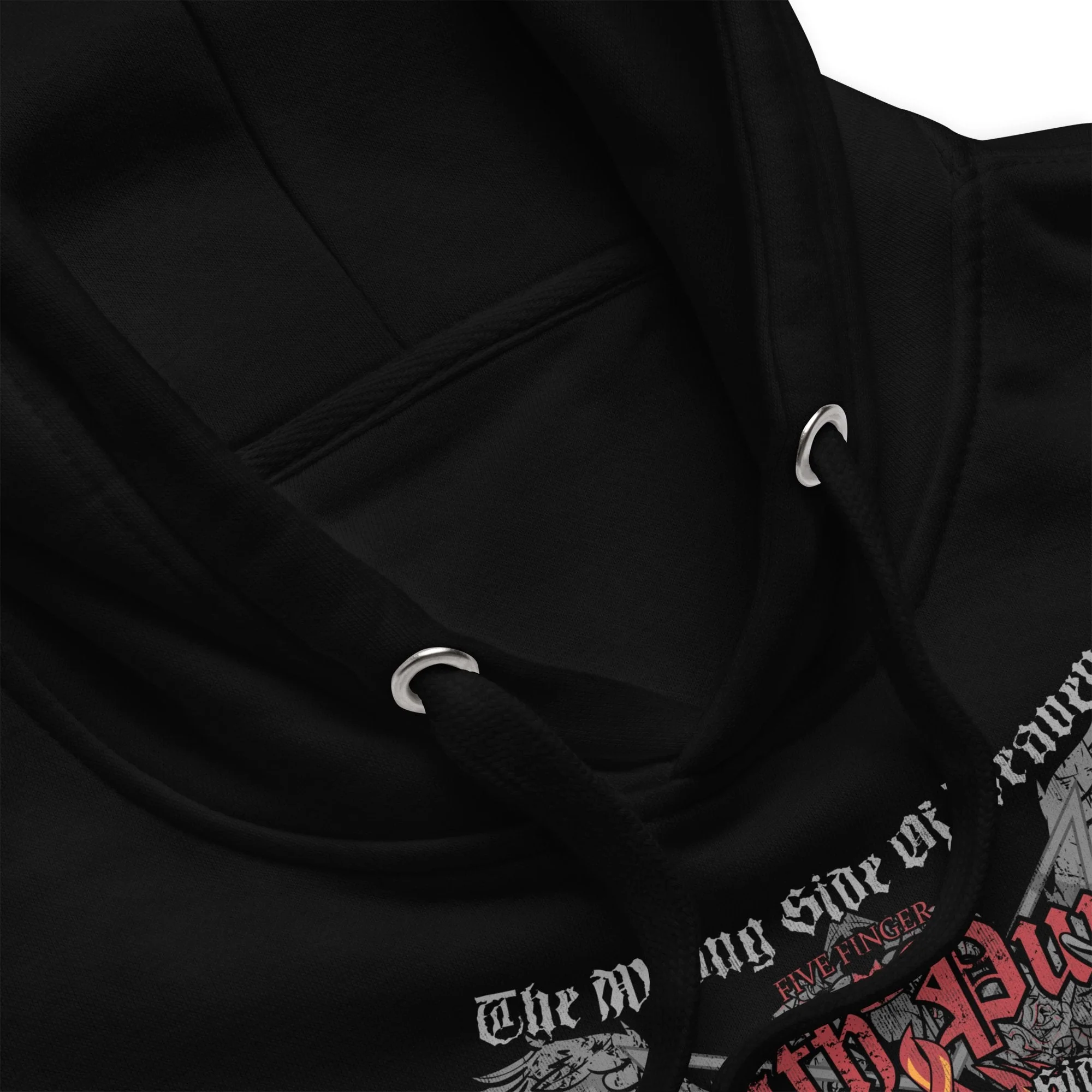 Five Finger Death Punch - Wrong or Righteous Classic Hoodie - Image 3