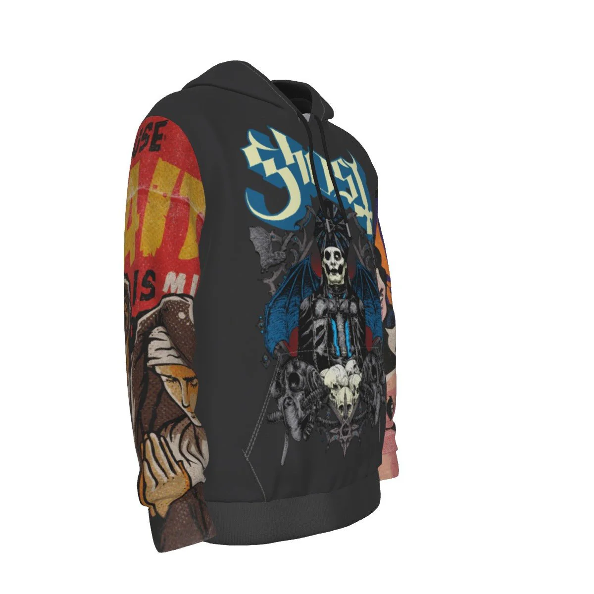 Ghost - All-Over Print Pullover Hoodie - Image 3
