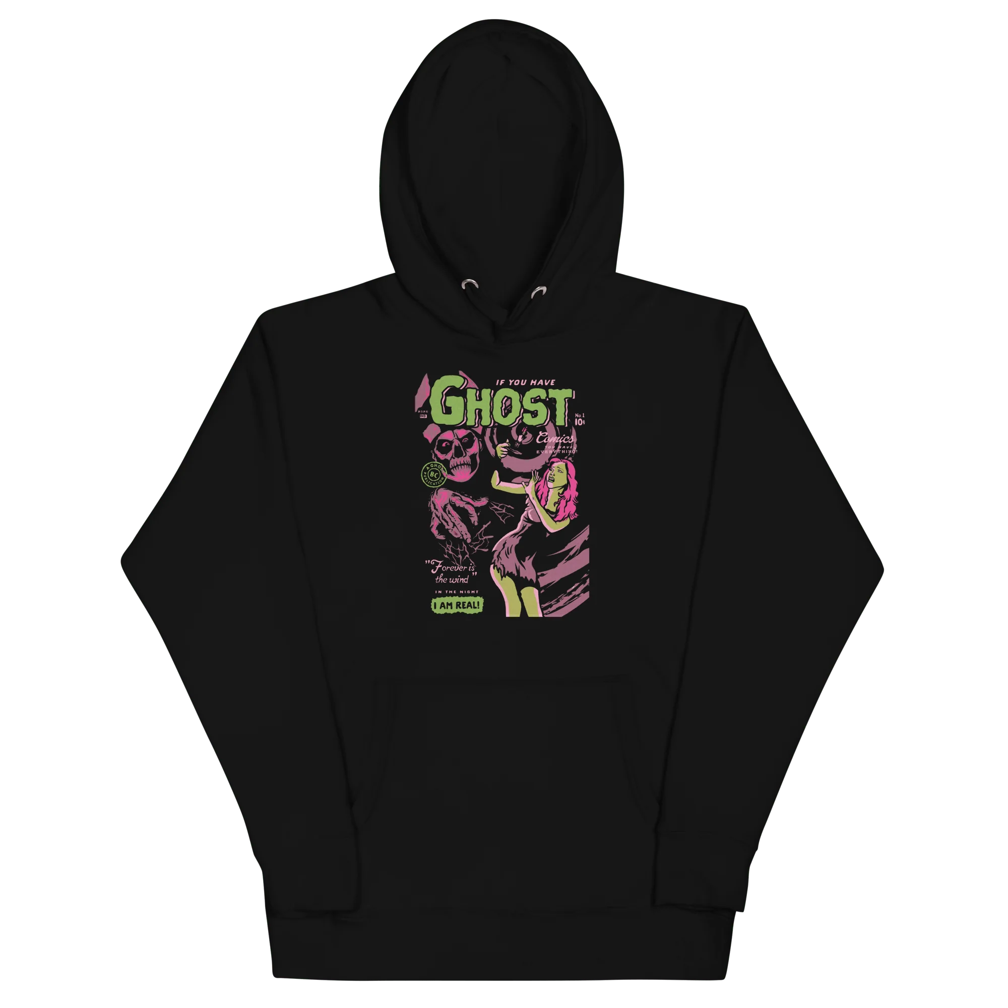 Ghost - Comics Vintage Hoodie - Image 2