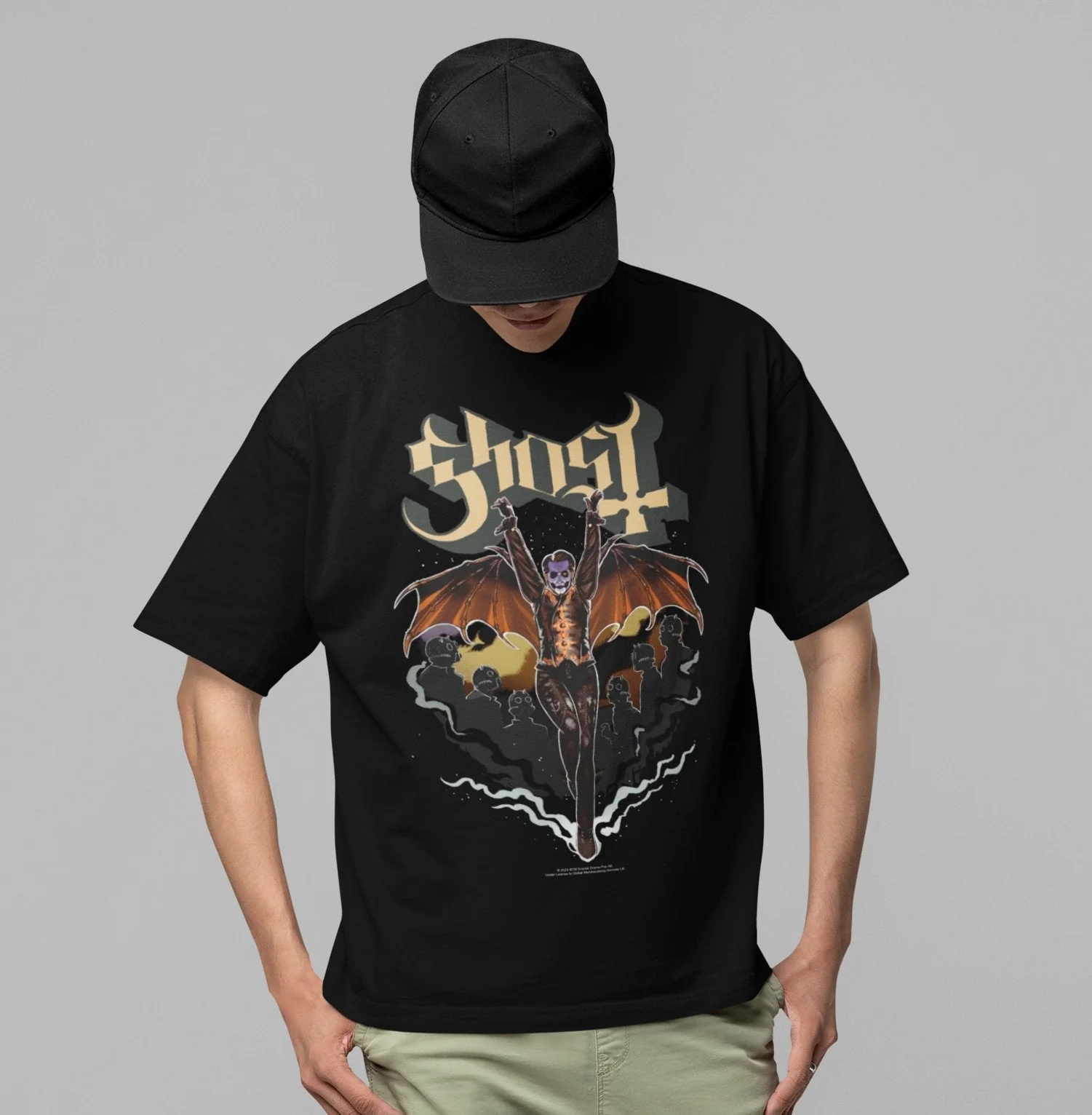 Ghost - Fly Over Jumbo Print T-Shirt - Image 2
