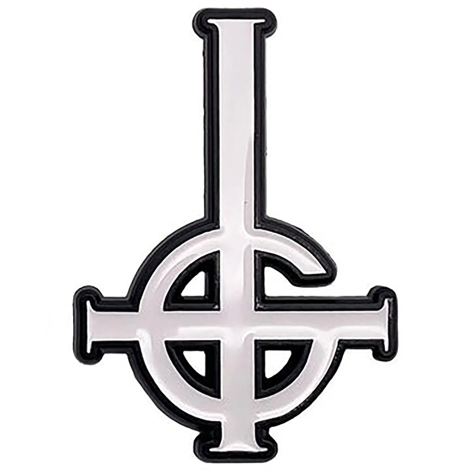 Grucifix Pewter Pin Badge - Image 2