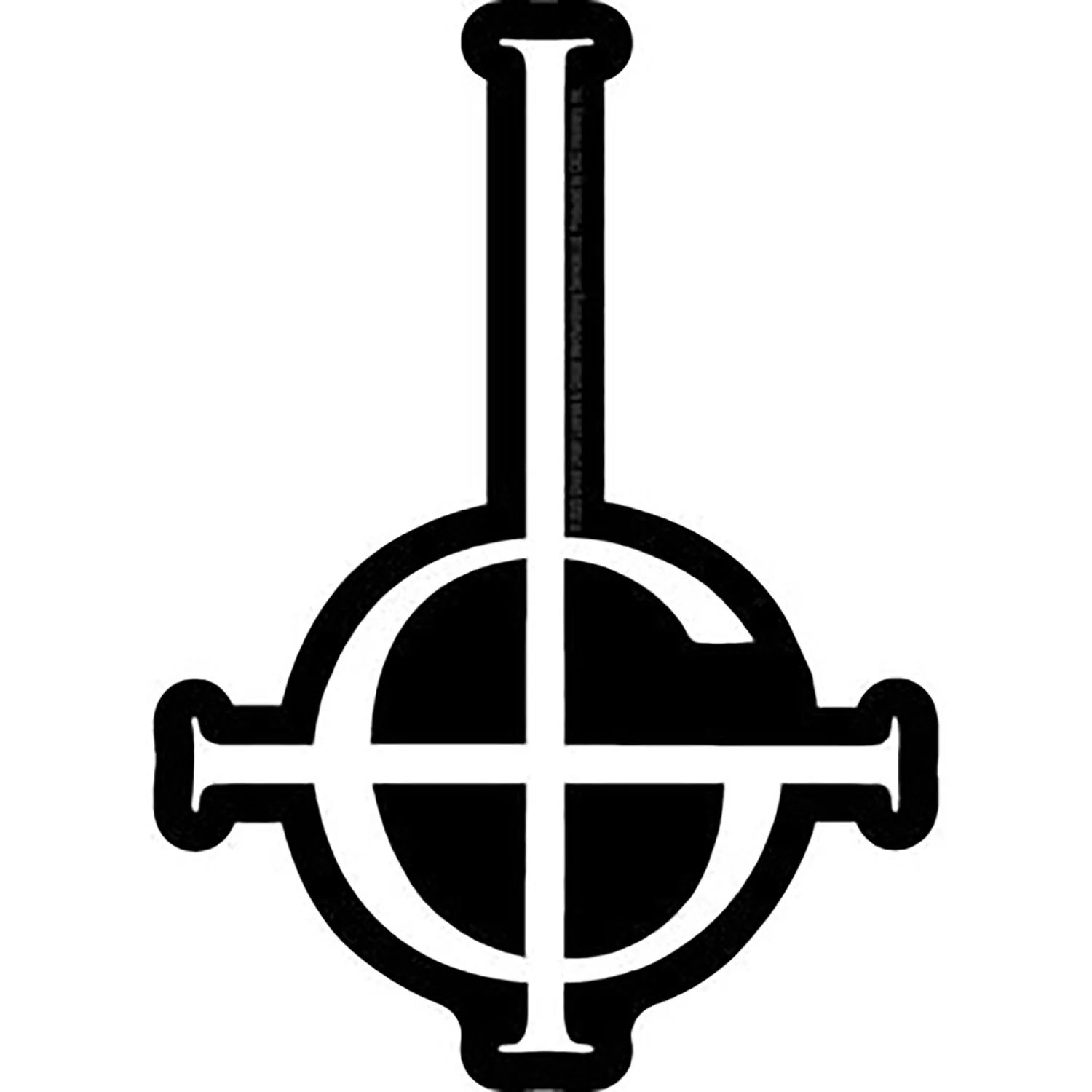 Grucifix Sticker