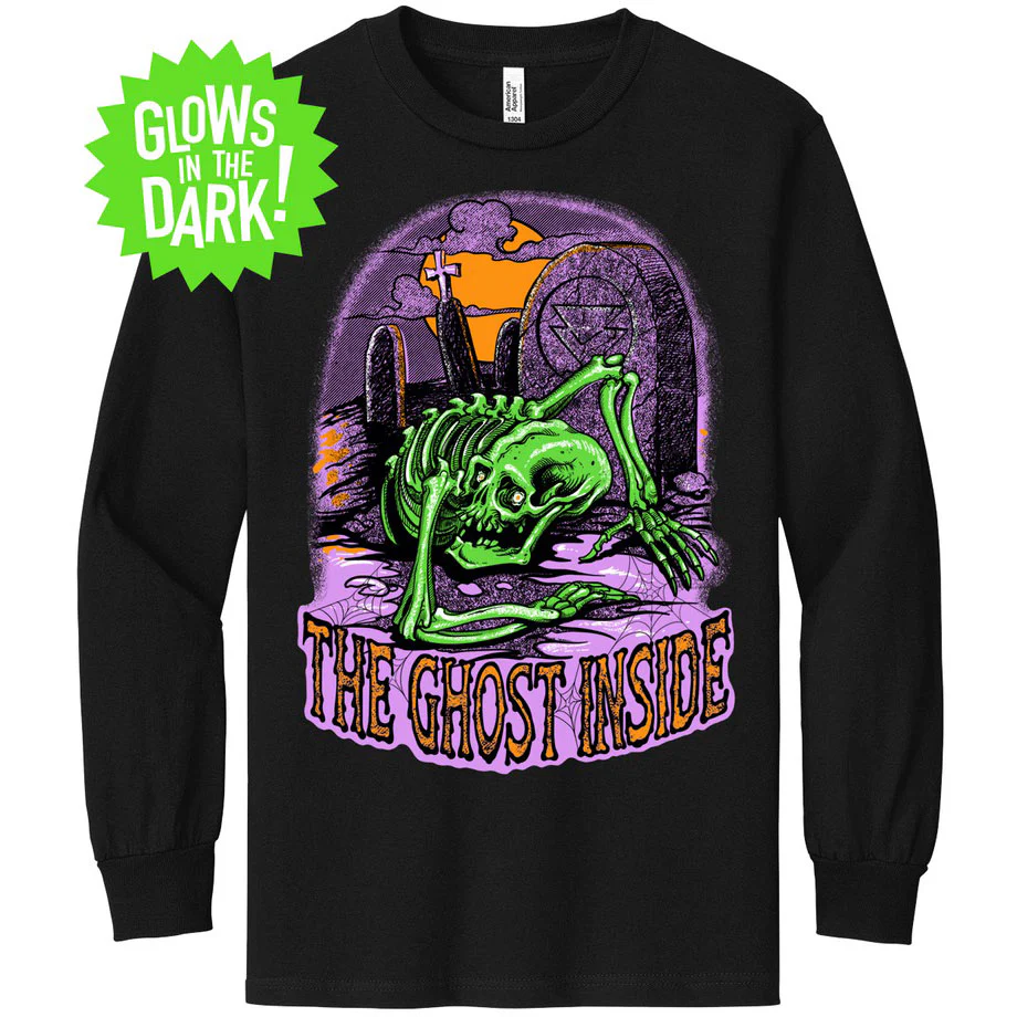 The Ghost Inside Halloween by Joshua Bowers (Rockabilia Exclusive) Long Sleeve