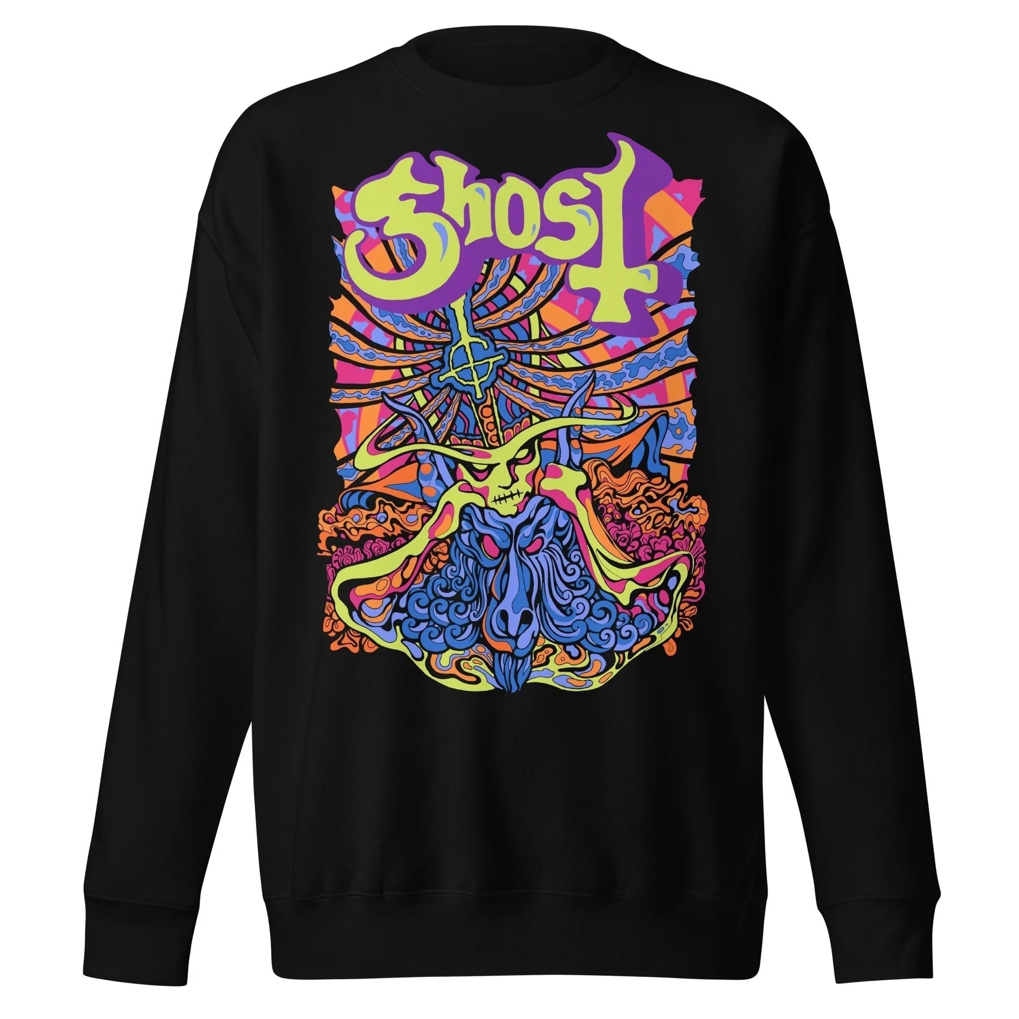 Ghost - Stained Glass Jumbo Print Sweatshirt