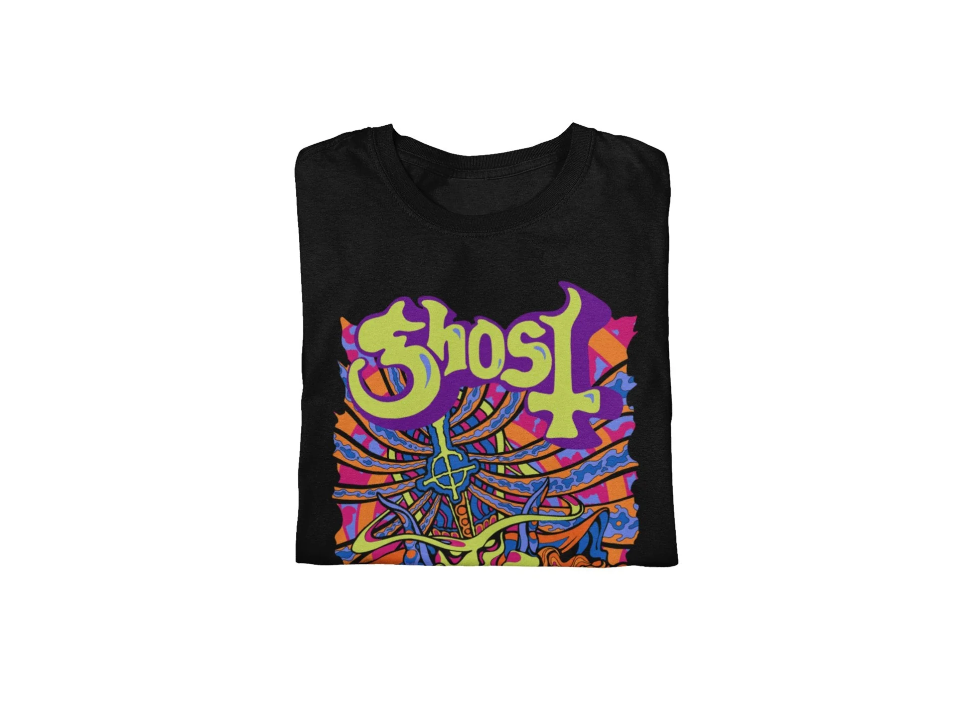 Ghost - Stained Glass Jumbo Print T-Shirt - Image 3