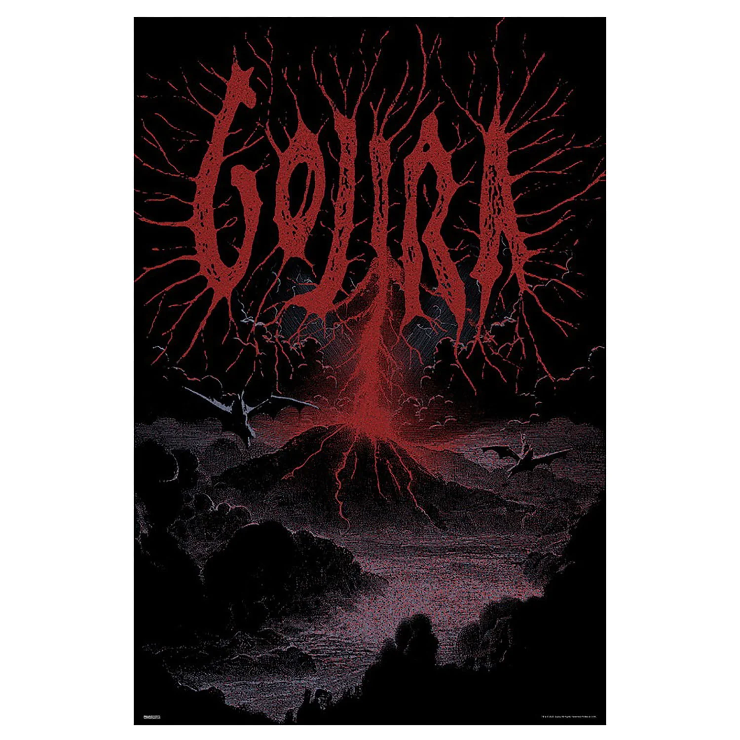 Volcano Domestic Poster