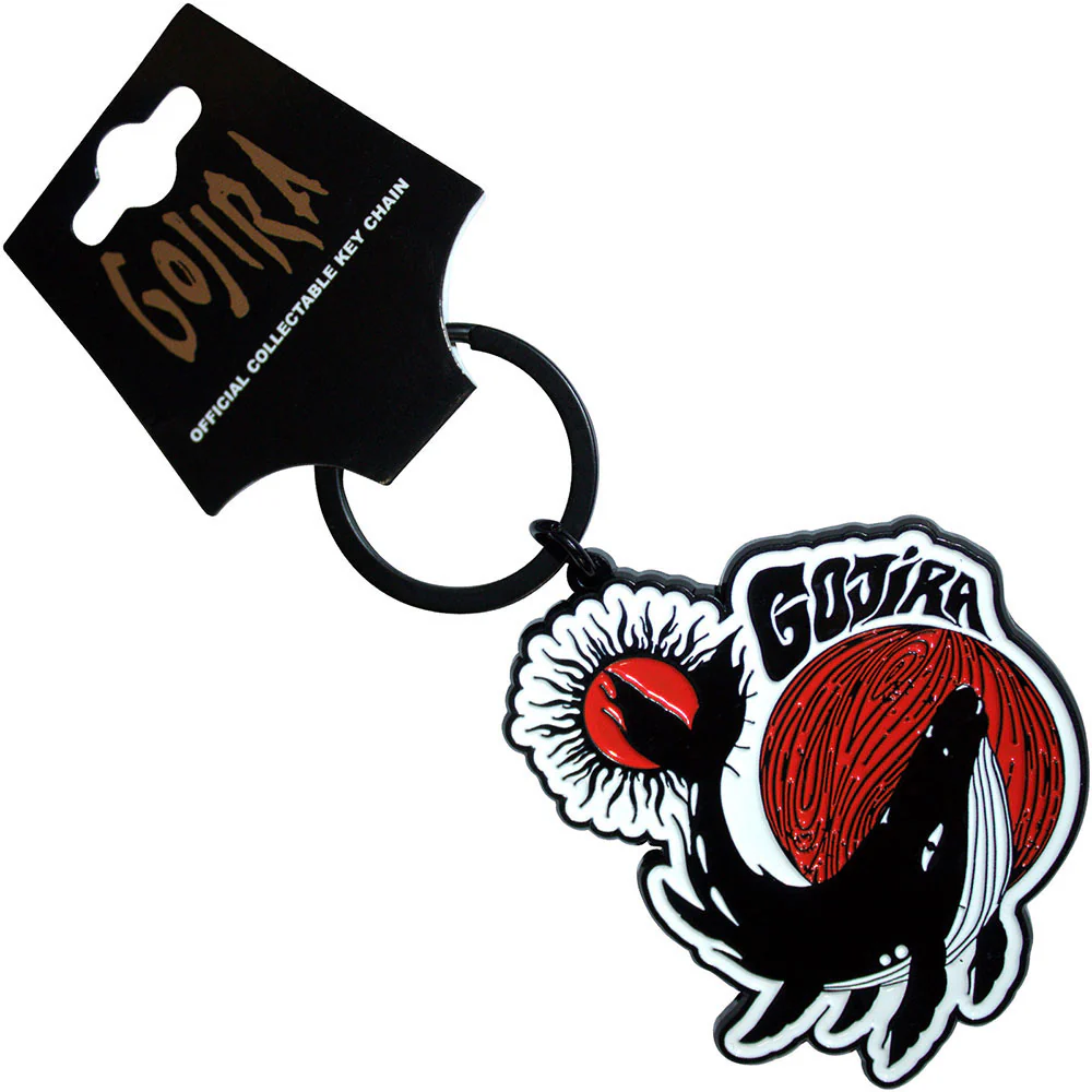 Whale Metal Key Chain