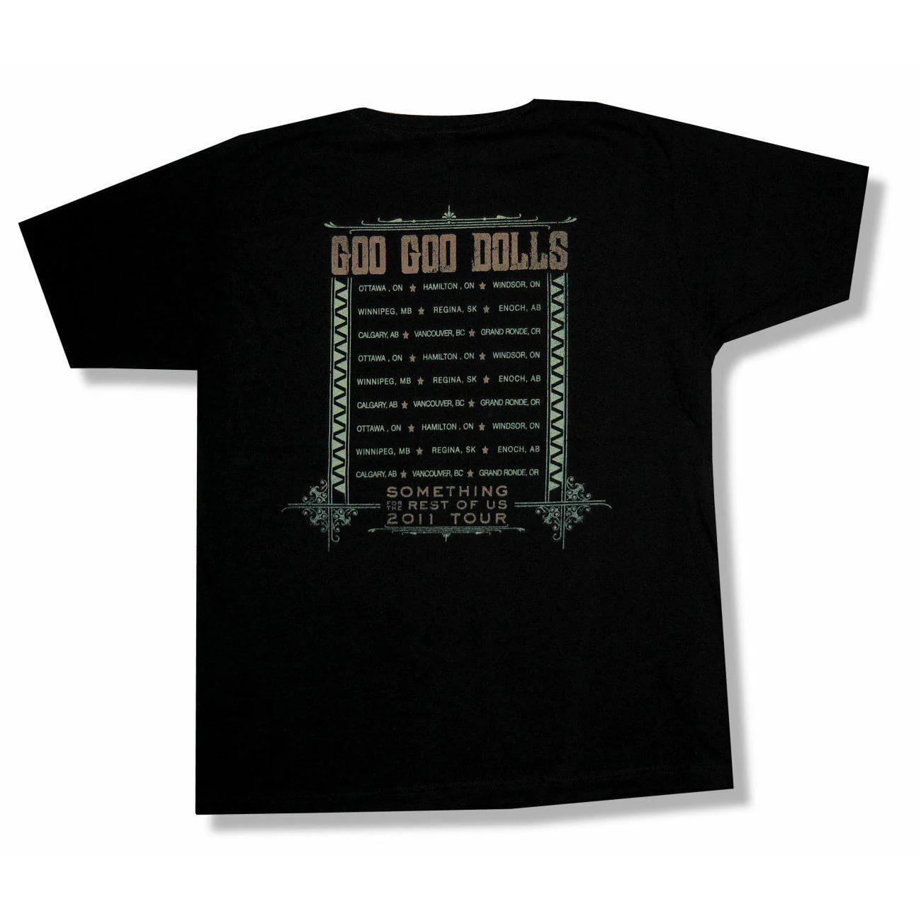 Something For The Rest Of Us 2011 Canada Tour T-shirt - Image 2