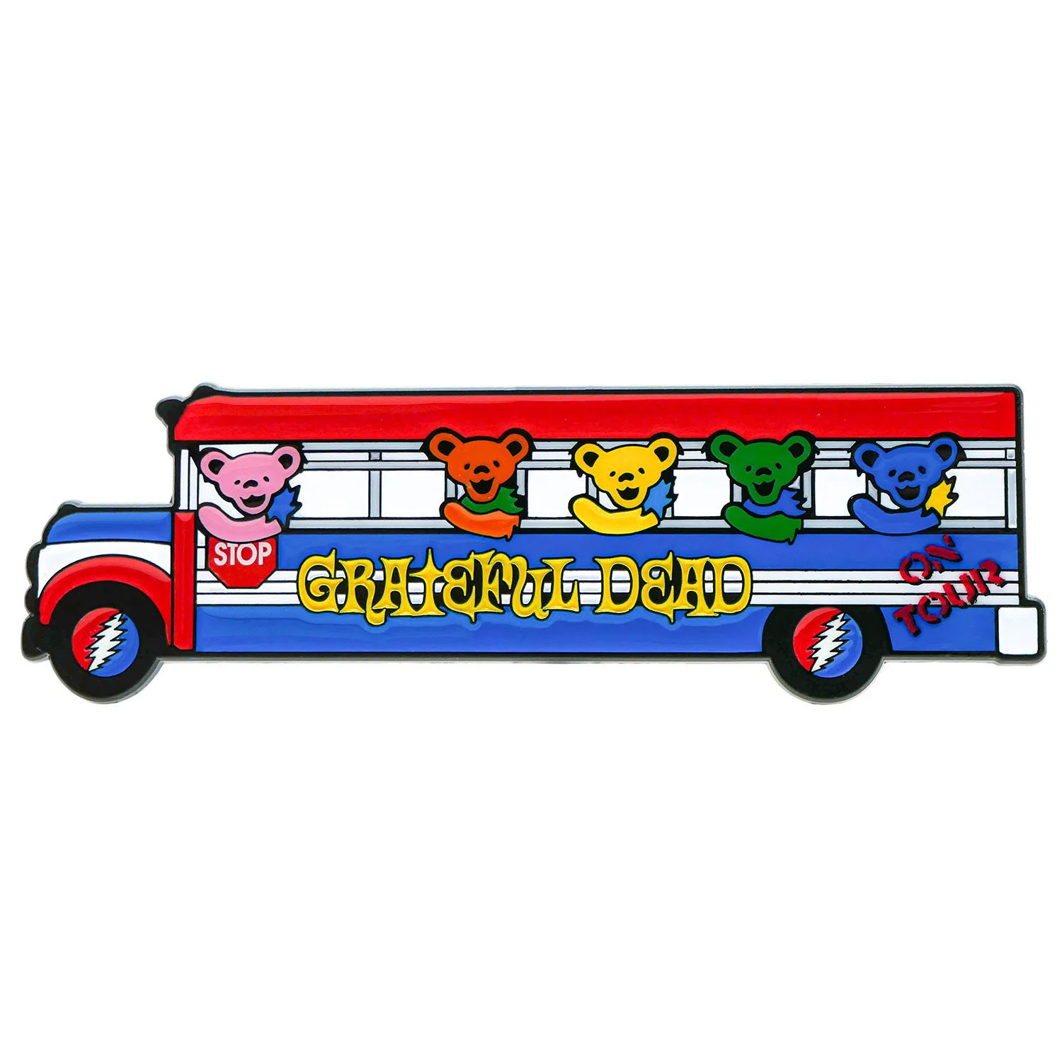Bear Bus Magnet