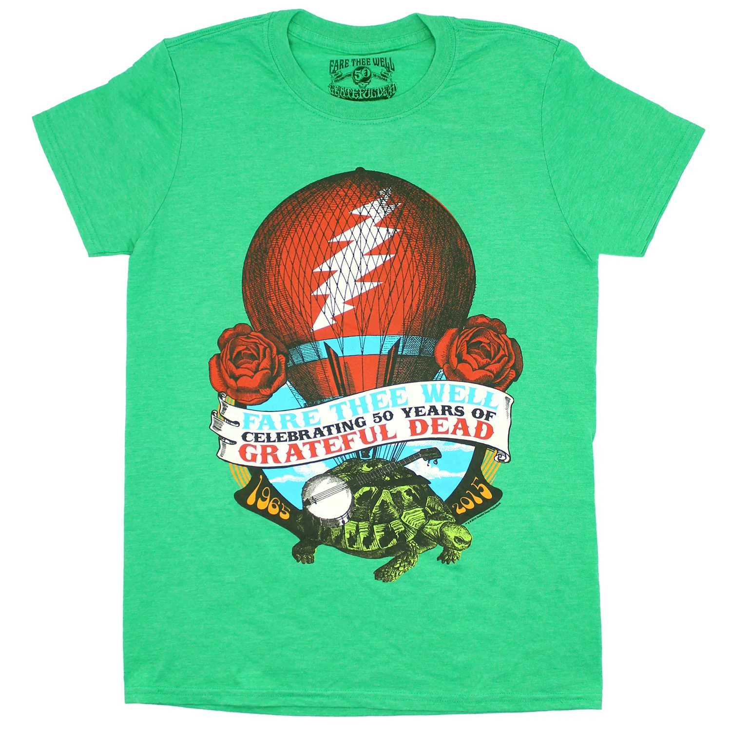 Fare Thee Well Celebrating 50 Years Of Grateful Dead 1965 2015 T-shirt