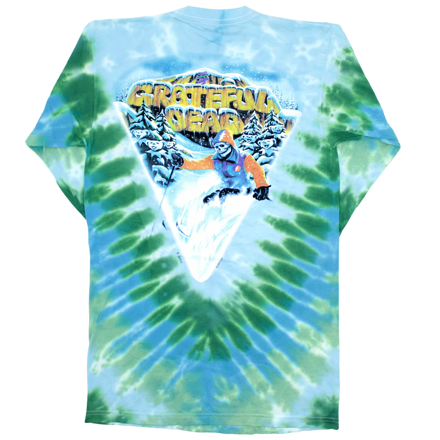 Heliskier Tie Dye Long Sleeve - Image 2