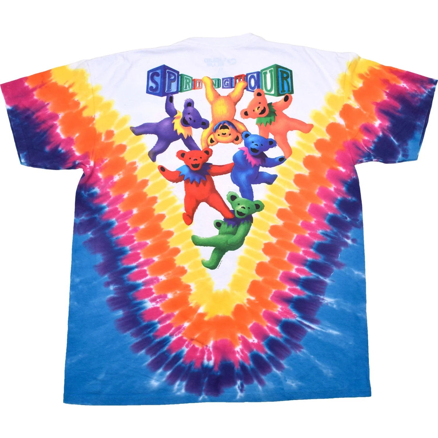 Jugglin Bear Tie Dye T-shirt - Image 2