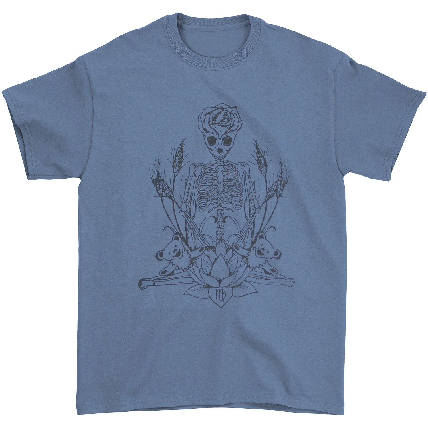 Lotus Flower Zodiac Vintage T-shirt