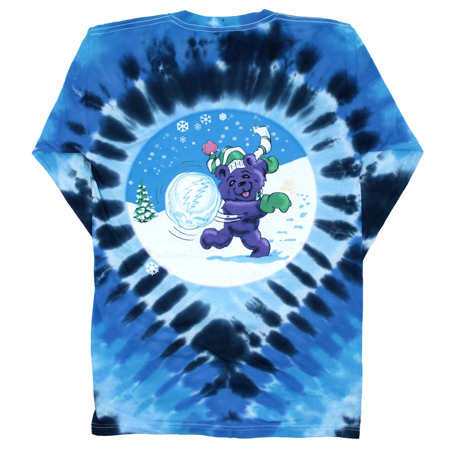 Shred Bears Tie Dye  Long Sleeve - Image 2