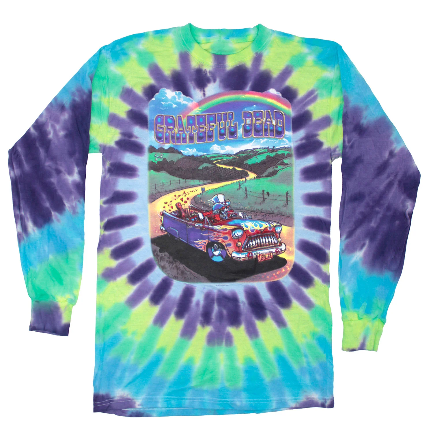 Truckin' to Buffalo Tie Dye Long Sleeve