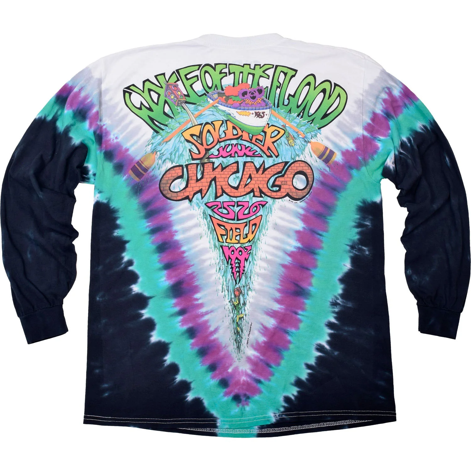 Wake Of The Flood Tie Dye Long Sleeve - Image 2