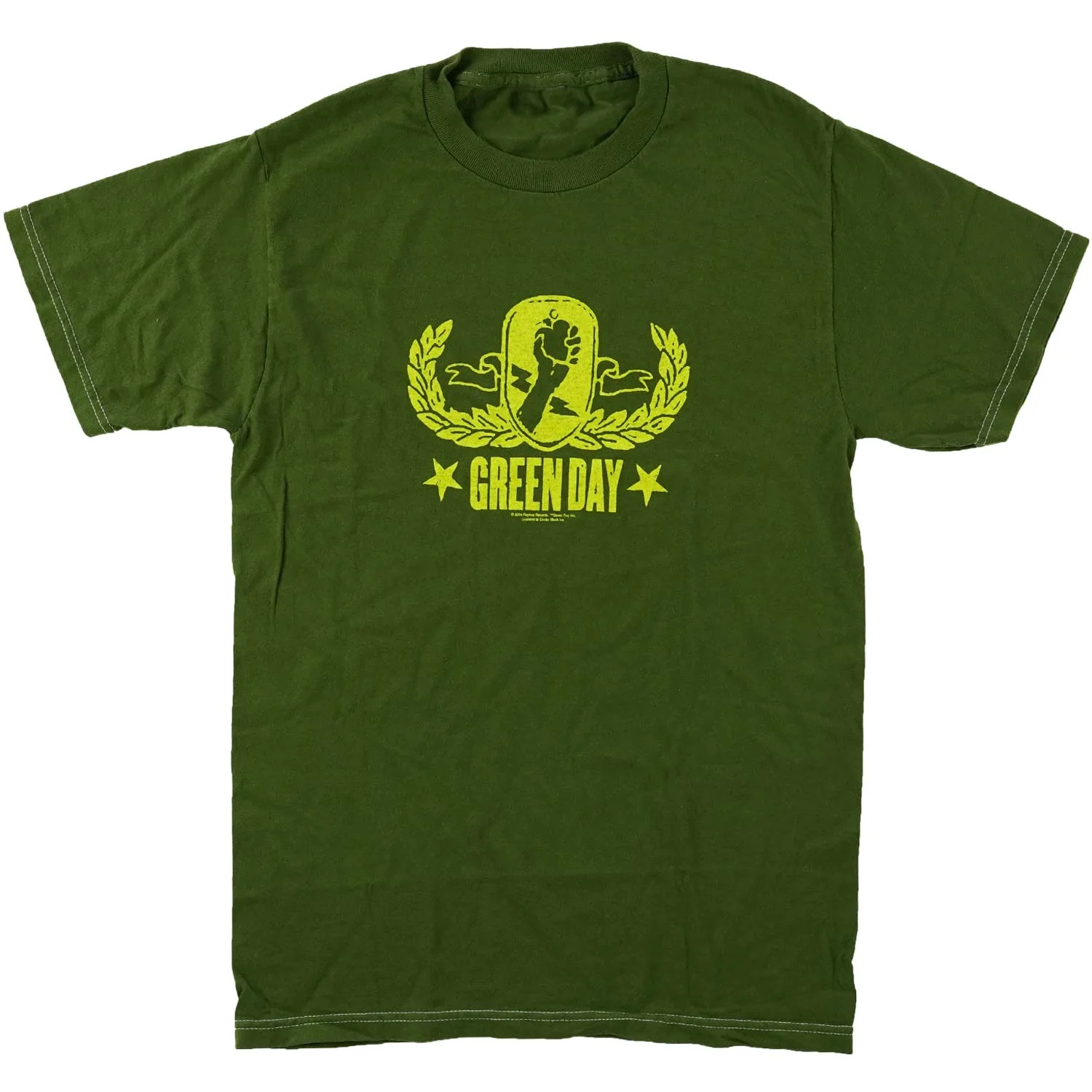 Gold Crest Stitched T-shirt
