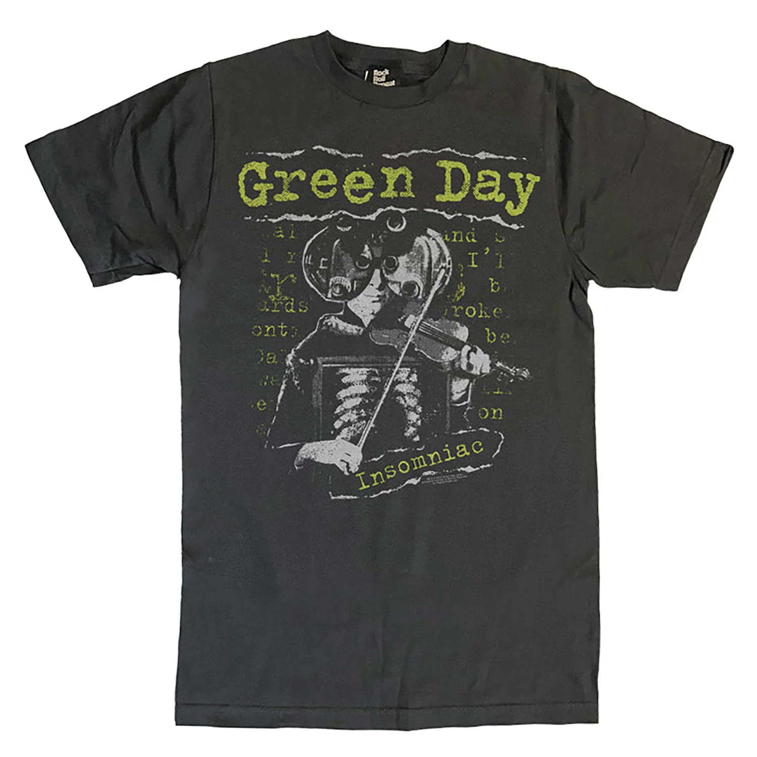 Insomniac by Rock Roll Repeat T-shirt