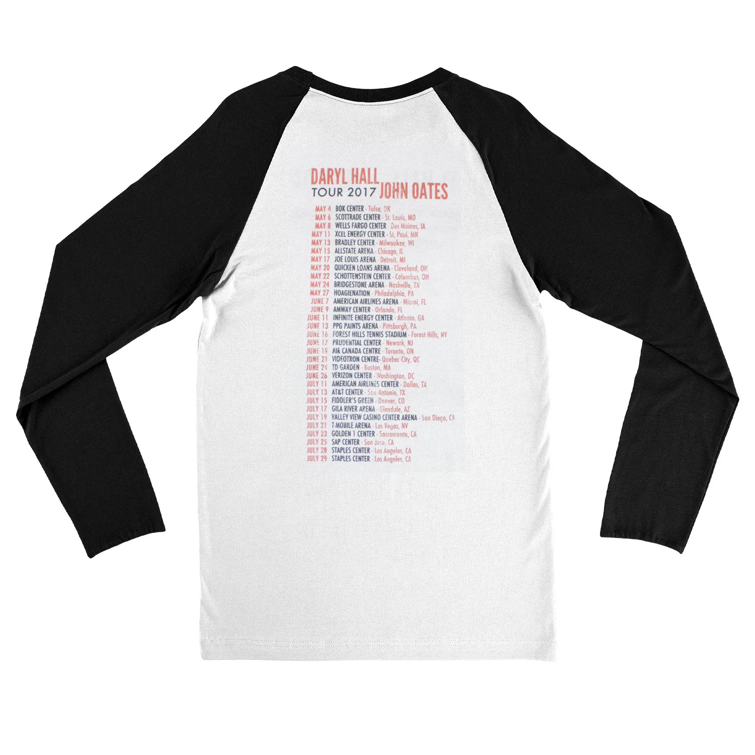 Tour 2017 Baseball Jersey - Image 2