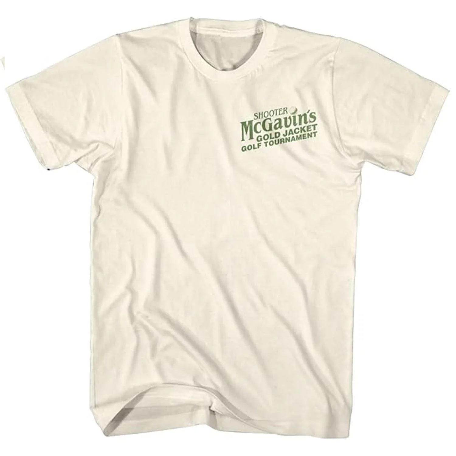 Happy Gilmore Mono Gold Jacket Tournament T-shirt