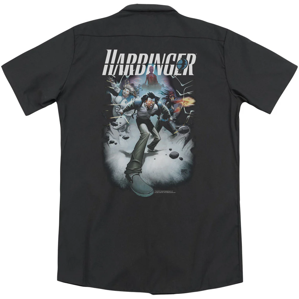 12(Back Print) Workshirt - Image 2