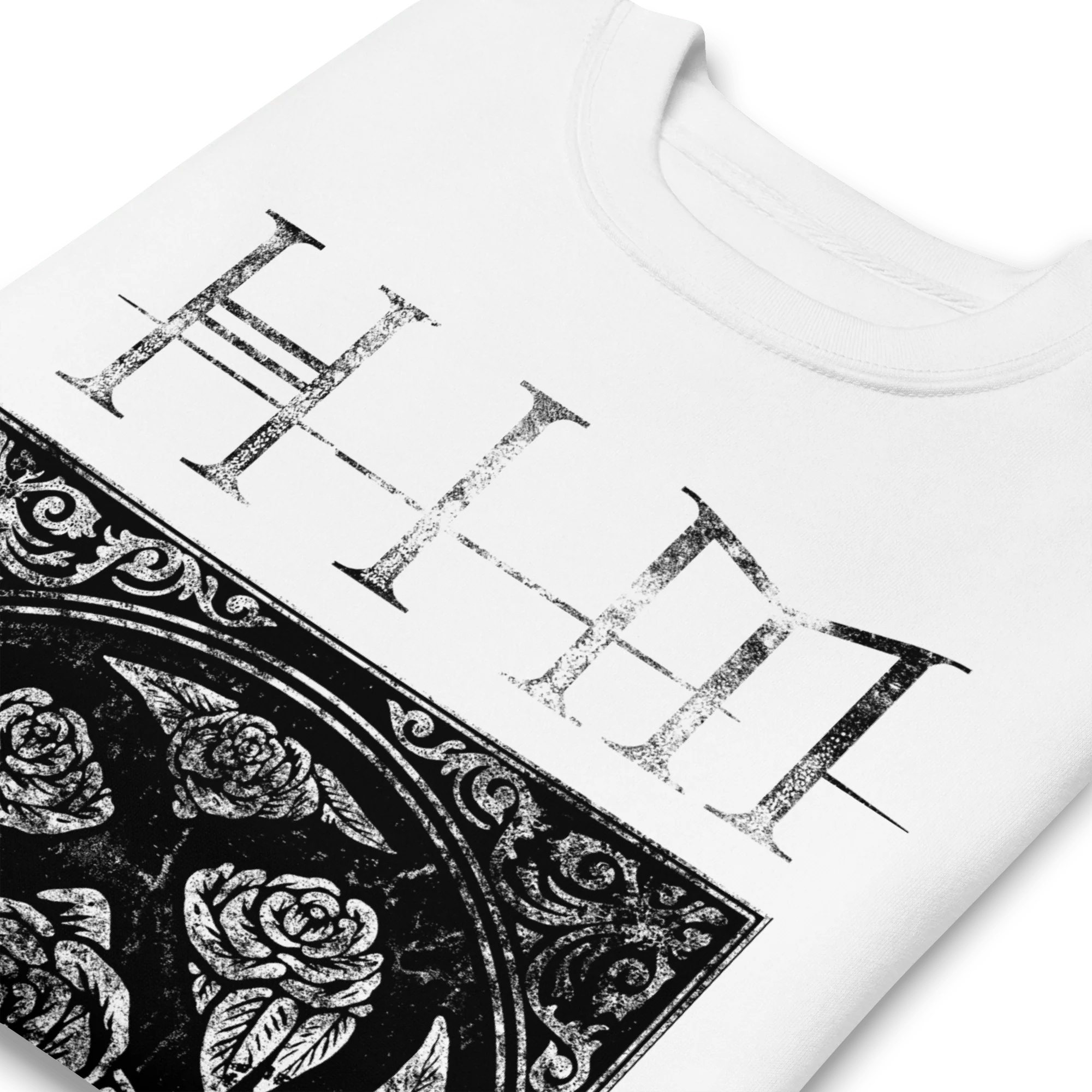 HIM - Chapel Jumbo Print Sweatshirt - Image 2
