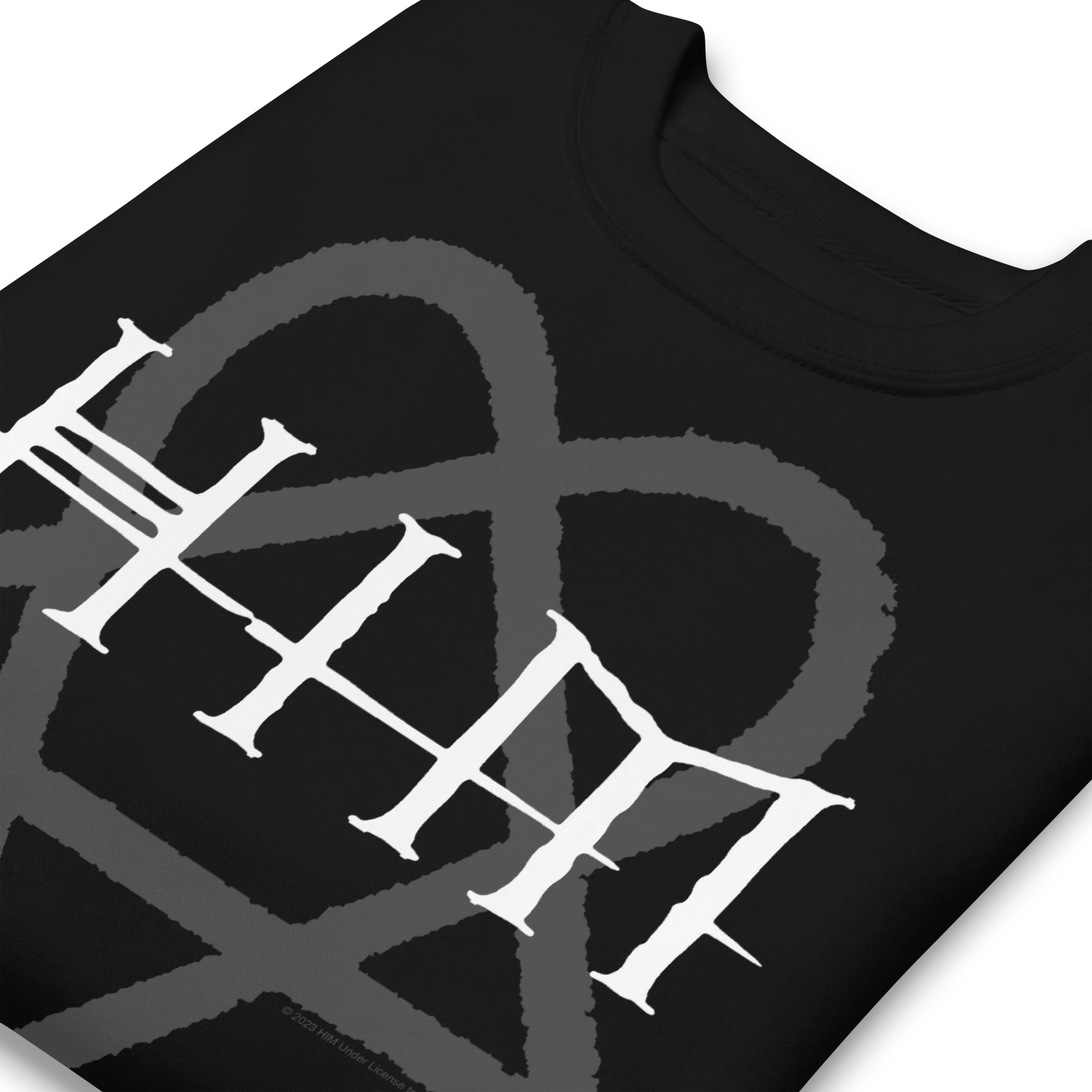 HIM - Dark Heart Jumbo Print Sweatshirt - Image 3
