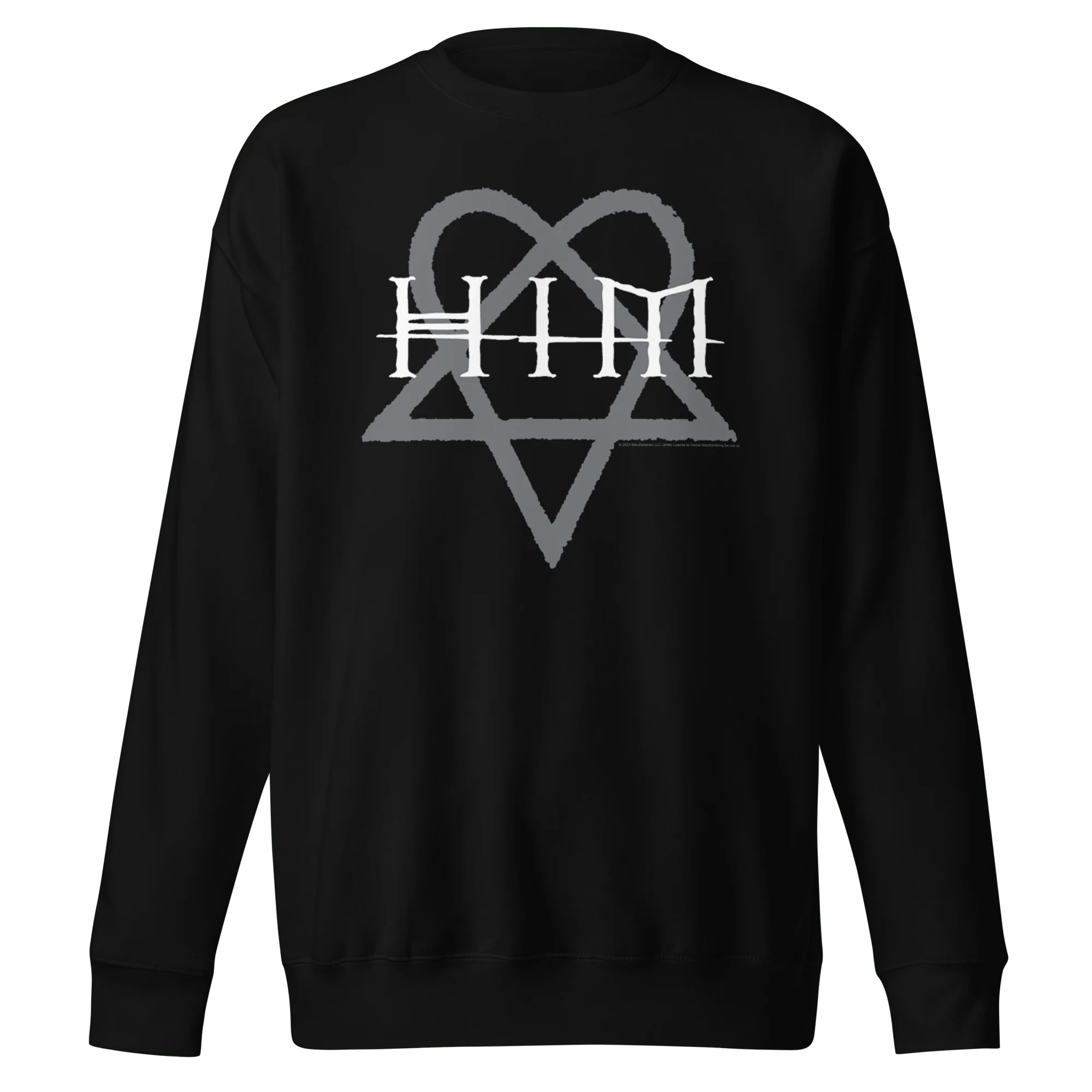 HIM - Tears Jumbo Print Sweatshirt - Image 2