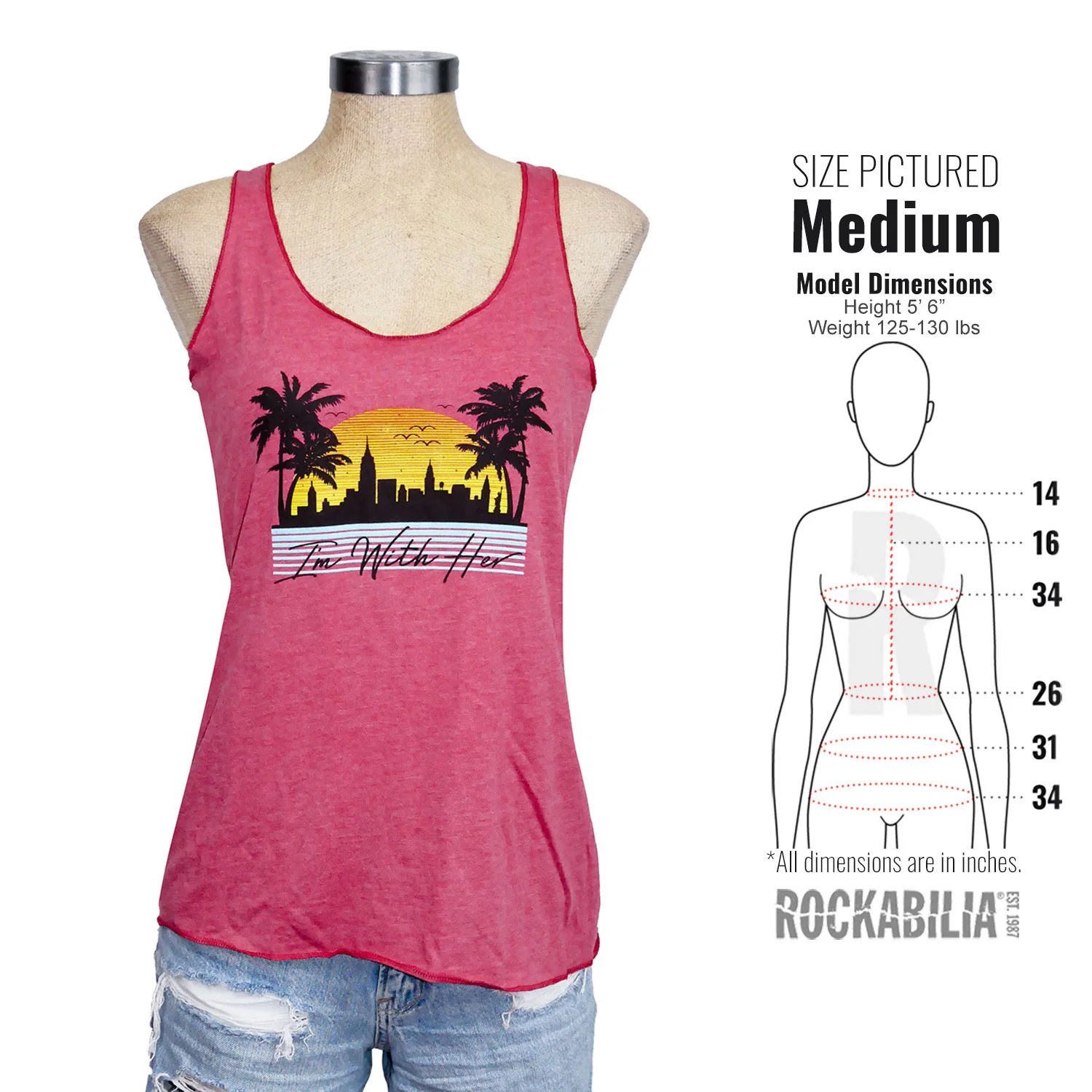 Sunset Tank Junior Top - Image 3