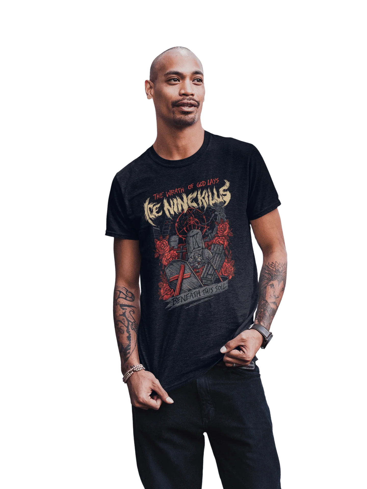 Ice Nine Kills - Beneath This Soil T-Shirt - Image 2